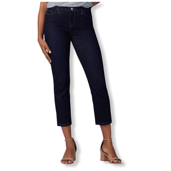 Lee Denim - Lee Platinum Petite Cropped Skinny Jeans -…
